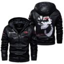 Custom Name Mccormick Skull Skull Leather Jacket - Personalized Logo Car Motorcycle Model
