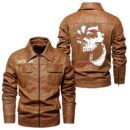 Custom Name Mccormick Skull Skull Leather Jacket - Personalized Logo Car Motorcycle Model