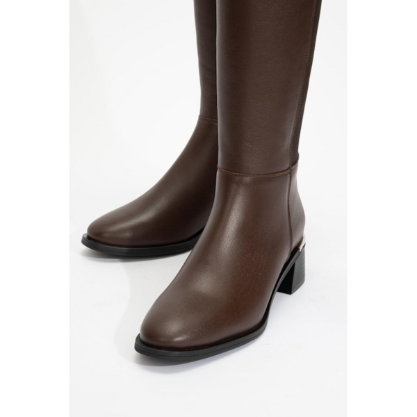 Rochos Italian Leather Tall Boots for Women Sun14
